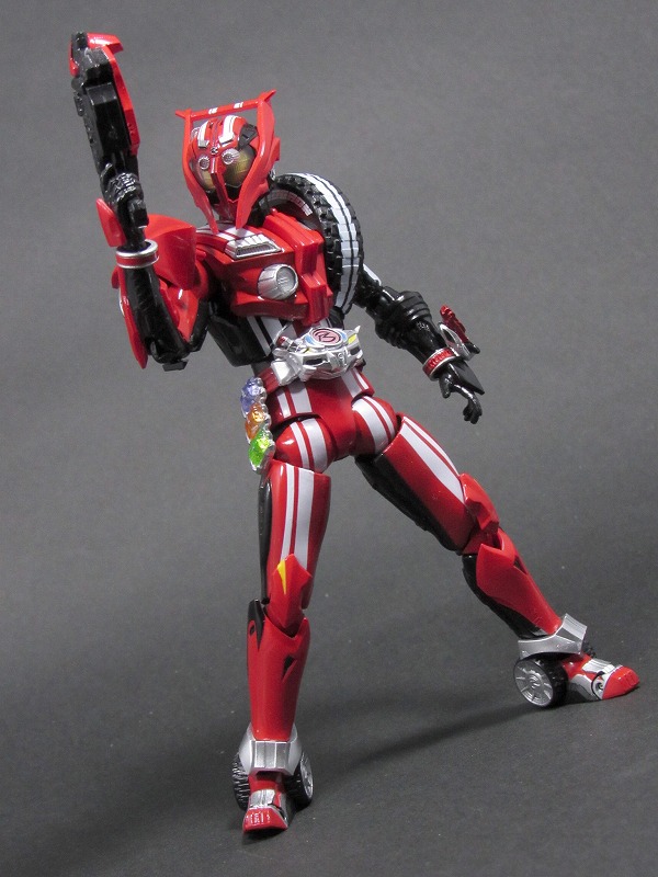 S.H.フィギュアーツ　仮面ライダードライブ タイプトライドロン タイヤカキマゼールセット　レビュー 
