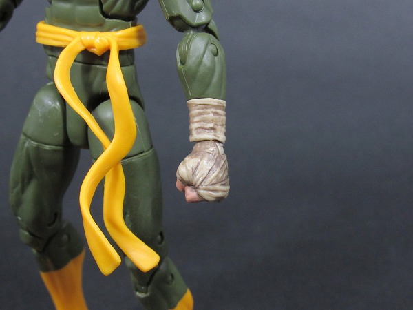 マーベルレジェンド　MARVEL LEGENDS　アイアンフィスト IRONFIST　レビュー　付属品