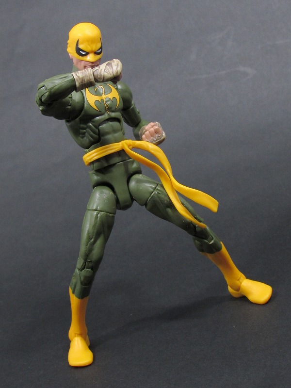 マーベルレジェンド　MARVEL LEGENDS　アイアンフィスト IRONFIST　レビュー　アクション