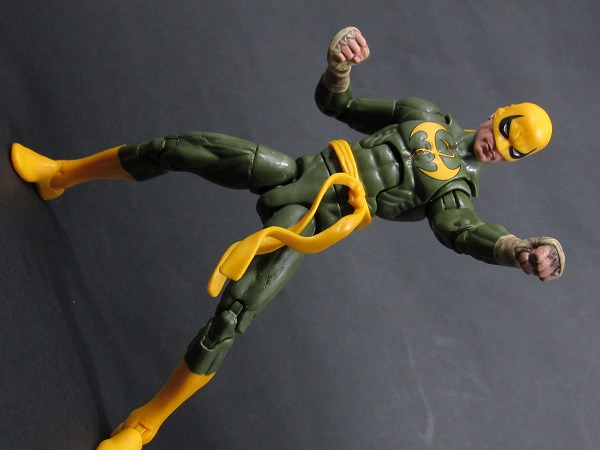マーベルレジェンド　MARVEL LEGENDS　アイアンフィスト IRONFIST　レビュー　アクション