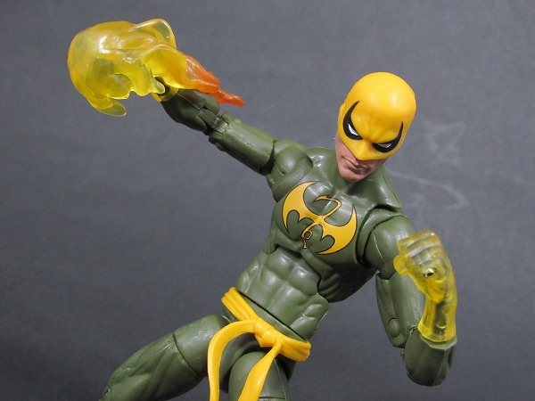 マーベルレジェンド　MARVEL LEGENDS　アイアンフィスト IRONFIST　レビュー　アクション
