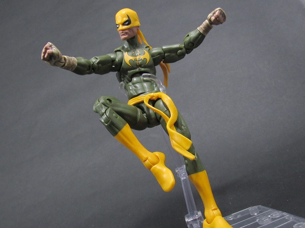 マーベルレジェンド　MARVEL LEGENDS　アイアンフィスト IRONFIST　レビュー　アクション
