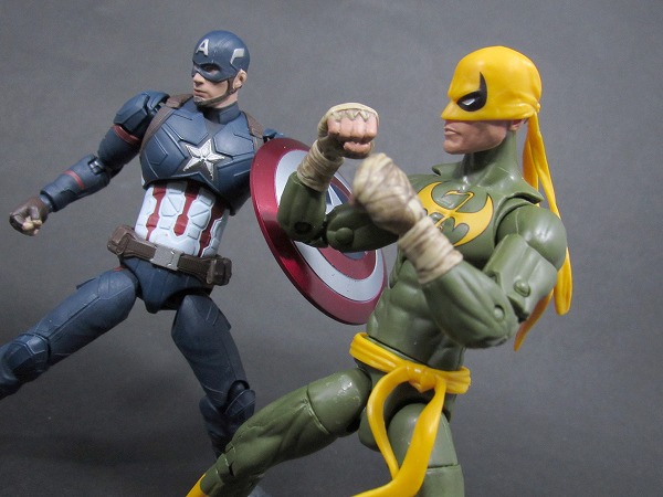 マーベルレジェンド　MARVEL LEGENDS　アイアンフィスト IRONFIST　レビュー　アクション