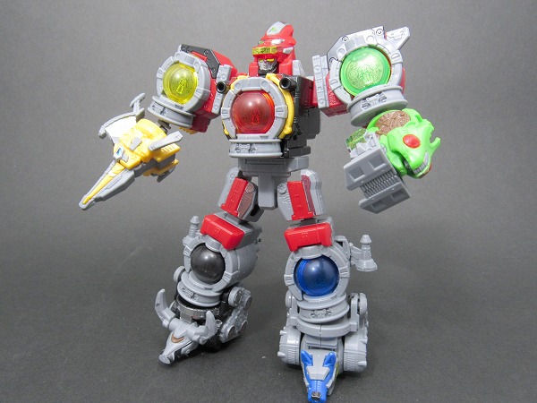 ミニプラ　キュウレンオー　キュータマ合体シリーズ01　レビュー