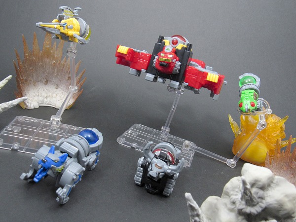 ミニプラ　キュウレンオー　キュータマ合体シリーズ01　レビュー