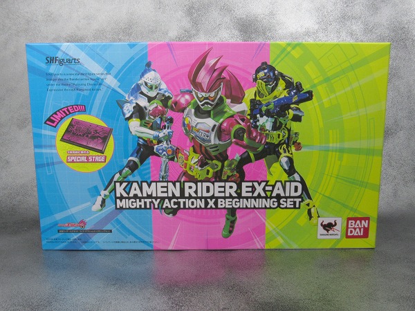 S.H.フィギュアーツ　仮面ライダーエグゼイド　アクションゲーマーレベル2　マイティアクションXビギニングセット　レビュー