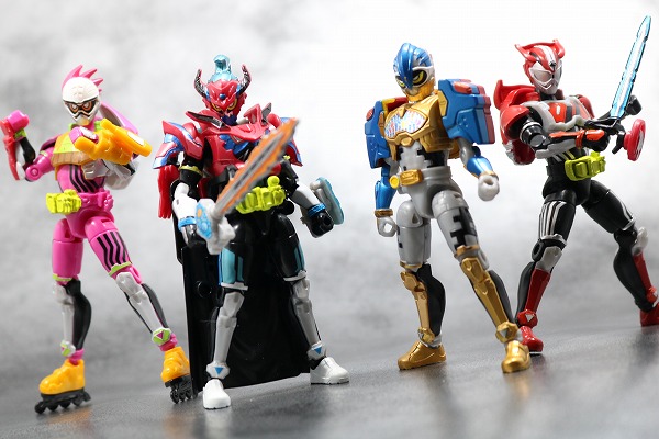 装動　仮面ライダーエグゼイド　STAGE6　パラドクス　ドライブゲーマー　ファンタジーゲーマー　レビュー  