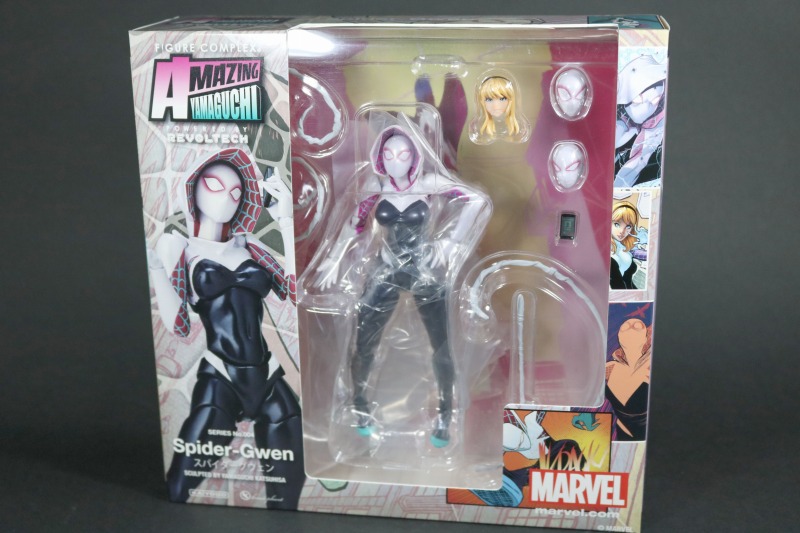 リボルテック　Amazing Ymaguchi　スパイダーグウェン　アメイジングヤマグチ　 レビュー