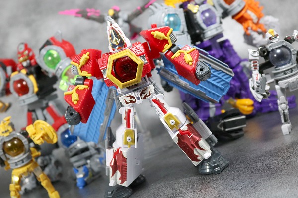 ミニプラ　ギガントホウオー　キュータマ合体シリーズ04　レビュー  