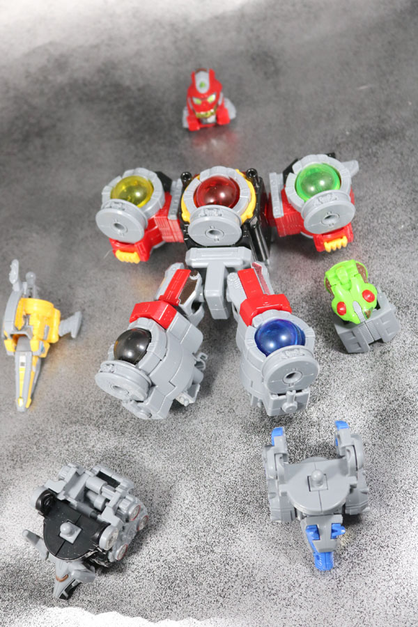 ミニプラ　ギガントホウオー　キュータマ合体シリーズ04　レビュー 