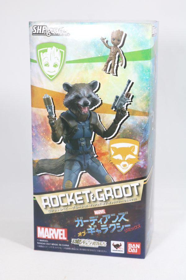SS.H.フィギュアーツ　ロケット＆ベビー・グルート　ガーディアンズ・オブ・ギャラクシー リミックス　vol.2　レビュー　パッケージ