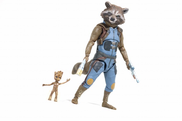 S.H.フィギュアーツ　ロケット＆ベビー・グルート　ガーディアンズ・オブ・ギャラクシー　レビュー  