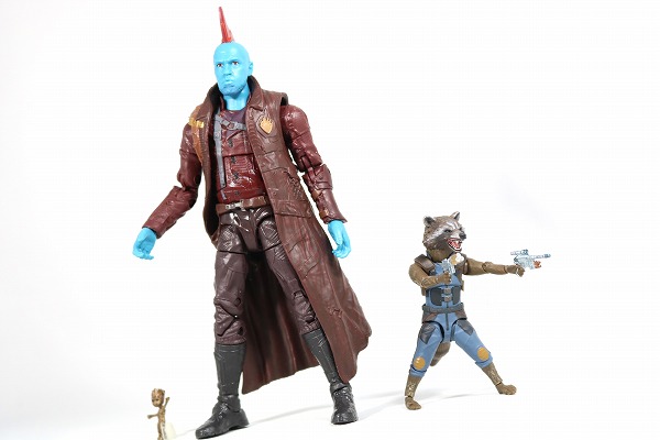 S.H.フィギュアーツ　ロケット＆ベビー・グルート　ガーディアンズ・オブ・ギャラクシー リミックス　vol.2　レビュー　アクション 