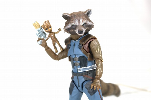 S.H.フィギュアーツ　ロケット＆ベビー・グルート　ガーディアンズ・オブ・ギャラクシー リミックス　vol.2　レビュー　アクション 
