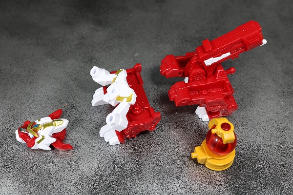 ミニプラ　コジシボイジャー　スーパーシシボイジャー　キュータマ合体シリーズ07　レビュー