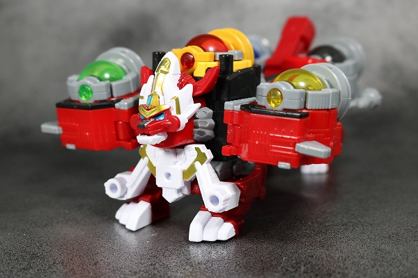 ミニプラ　コジシボイジャー　スーパーシシボイジャー　キュータマ合体シリーズ07　レビュー