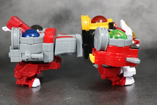 ミニプラ　コジシボイジャー　スーパーシシボイジャー　キュータマ合体シリーズ07　レビュー 