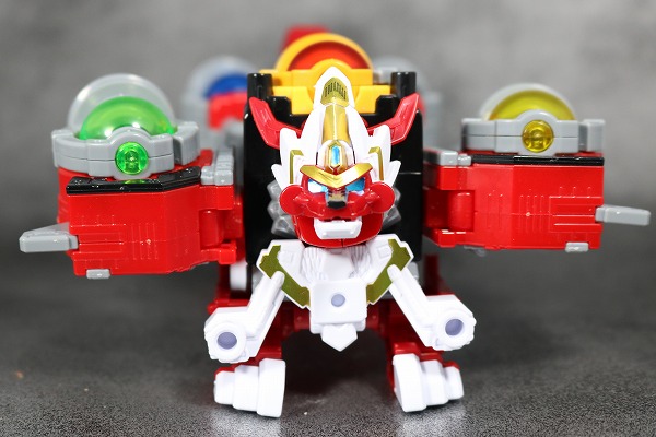 ミニプラ　コジシボイジャー　スーパーシシボイジャー　キュータマ合体シリーズ07　レビュー