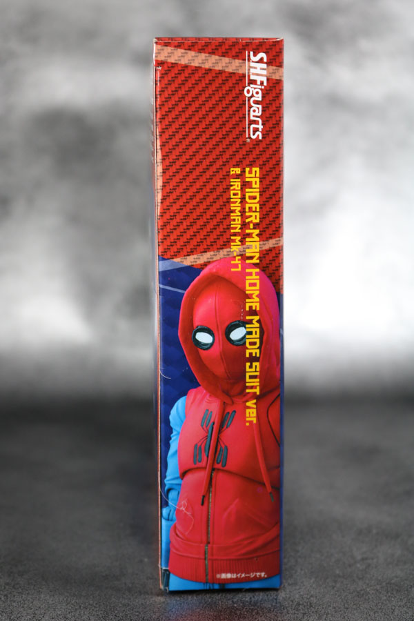 S.H.フィギュアーツ　スパイダーマン（ホームカミング） ホームメイドスーツVer.　 レビュー　箱　パッケージ