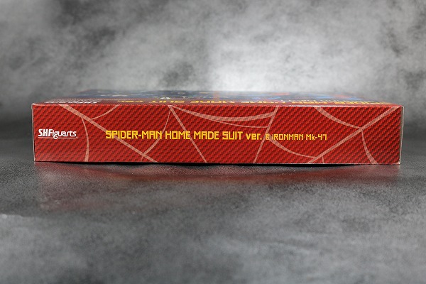 S.H.フィギュアーツ　スパイダーマン（ホームカミング） ホームメイドスーツVer.　 レビュー　箱　パッケージ