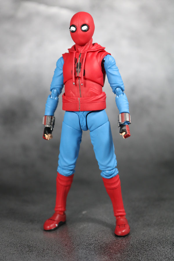 S.H.フィギュアーツ　スパイダーマン（ホームカミング） ホームメイドスーツVer.　レビュー　全身