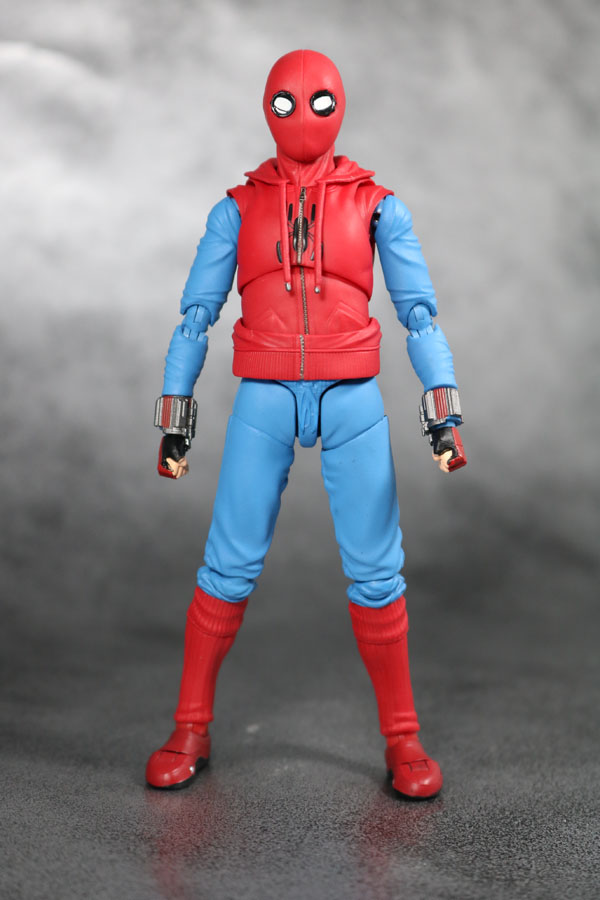 S.H.フィギュアーツ　スパイダーマン（ホームカミング） ホームメイドスーツVer.　レビュー　全身