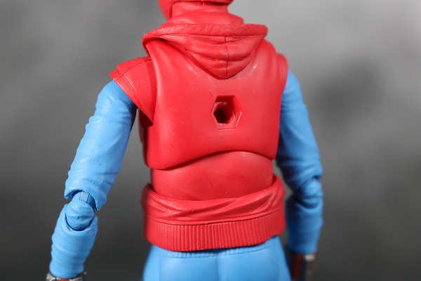 S.H.フィギュアーツ　スパイダーマン（ホームカミング） ホームメイドスーツVer.　レビュー　付属品