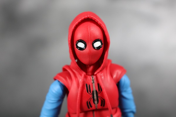 S.H.フィギュアーツ　スパイダーマン（ホームカミング） ホームメイドスーツVer.　レビュー　付属品