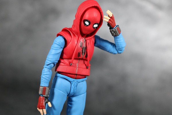 S.H.フィギュアーツ　スパイダーマン（ホームカミング） ホームメイドスーツVer.　レビュー　アクション