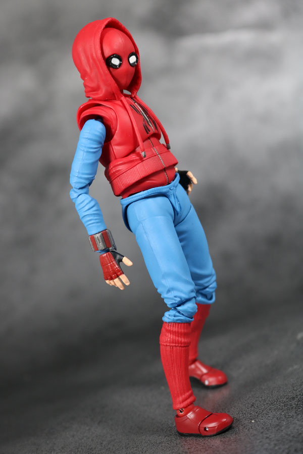 S.H.フィギュアーツ　スパイダーマン（ホームカミング） ホームメイドスーツVer.　レビュー　アクション 