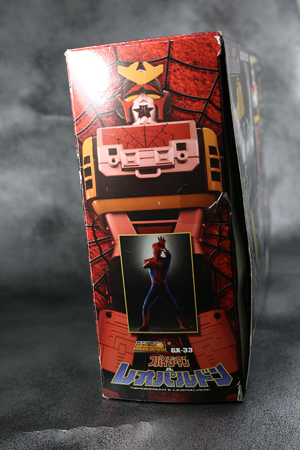 超合金魂　レオパルドン　スパイダーマン　パッケージ レビュー