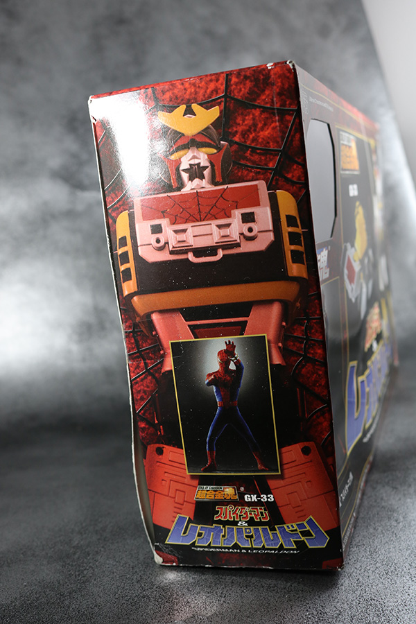 超合金魂　レオパルドン　スパイダーマン　パッケージ レビュー