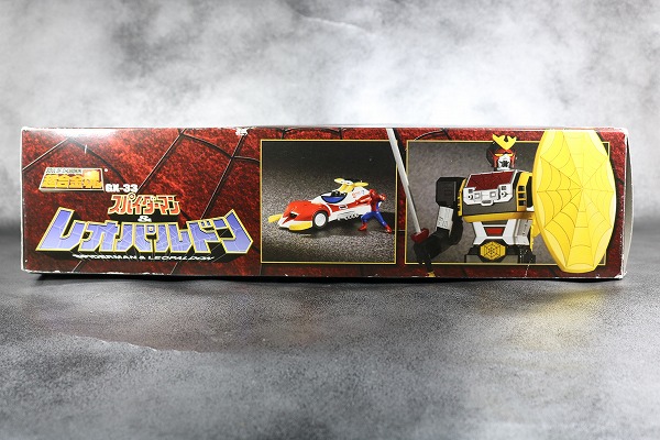 超合金魂　レオパルドン　スパイダーマン　パッケージ レビュー