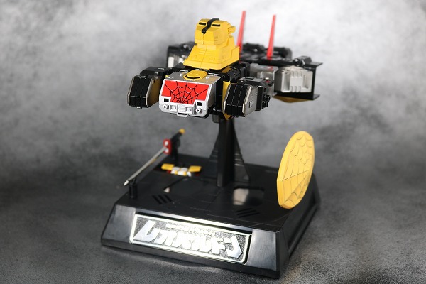 超合金魂　レオパルドン　スパイダーマン　専用台座　レビュー 