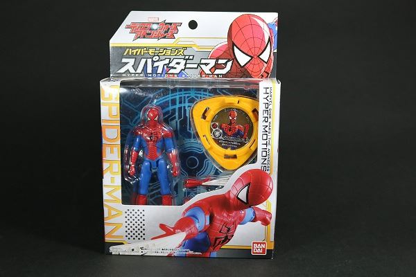 ハイパーモーションズ　スパイダーマン　ディスクウォーズ・アベンジャーズ　 レビュー　箱　パッケージ