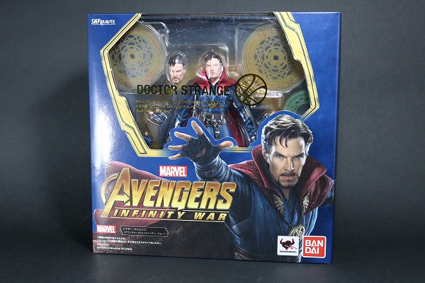 S.H.フィギュアーツ　ドクターストレンジ　アベンジャーズ／インフィニティウォー　レビュー　パッケージ