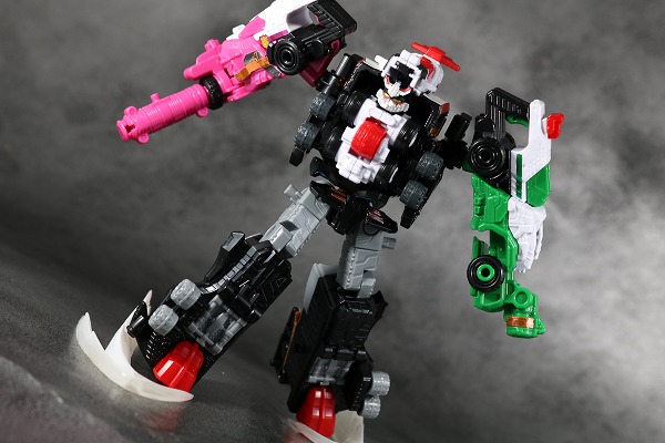 ミニプラ　パトカイザー　VSビークル合体シリーズ02　アクション　レビュー