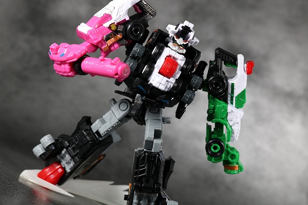 ミニプラ　パトカイザー　VSビークル合体シリーズ02　アクション　レビュー