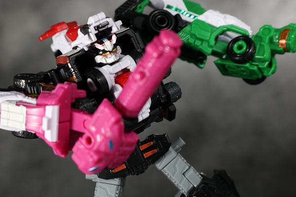 ミニプラ　パトカイザー　VSビークル合体シリーズ02　アクション　レビュー