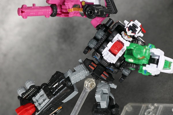 ミニプラ　パトカイザー　VSビークル合体シリーズ02　アクション　レビュー