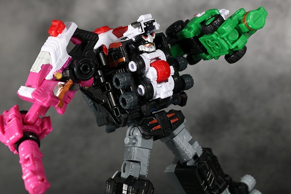 ミニプラ　パトカイザー　VSビークル合体シリーズ02　アクション　レビュー