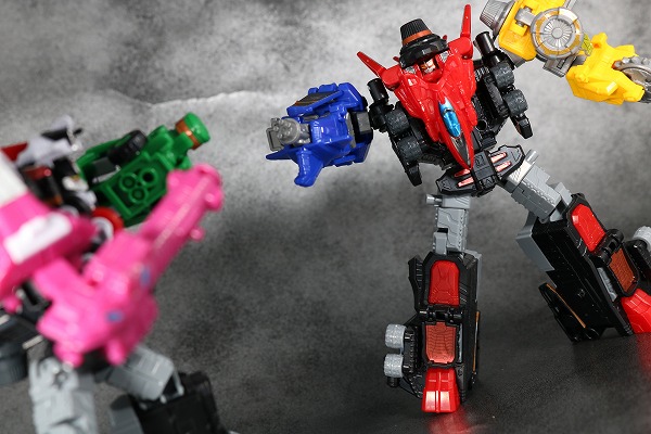 ミニプラ　パトカイザー　VSビークル合体シリーズ02　アクション　レビュー