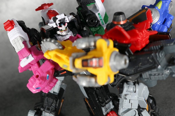 ミニプラ　パトカイザー　VSビークル合体シリーズ02　アクション　レビュー