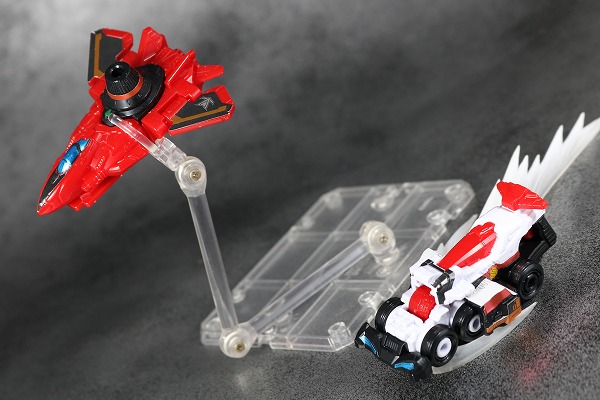 ミニプラ　パトカイザー　VSビークル合体シリーズ02　トリガーマシン1号　アクション　レビュー