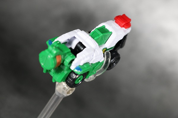 ミニプラ　パトカイザー　VSビークル合体シリーズ02　トリガーマシン2号　アクション　レビュー