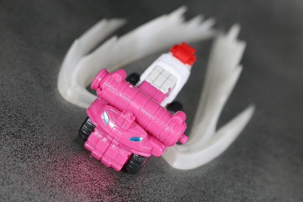 ミニプラ　パトカイザー　VSビークル合体シリーズ02　トリガーマシン3号　アクション　レビュー