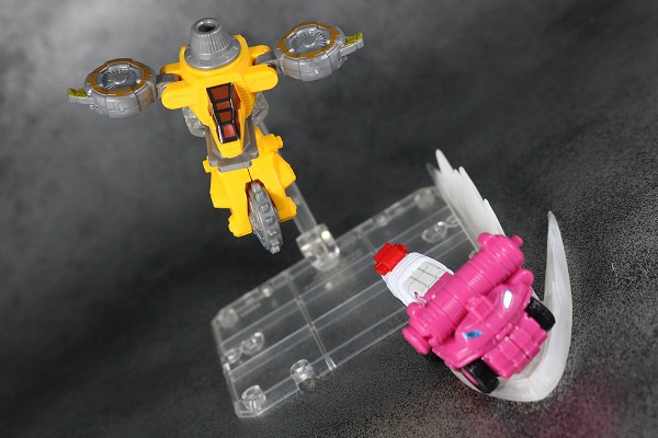 ミニプラ　パトカイザー　VSビークル合体シリーズ02　トリガーマシン3号　アクション　レビュー