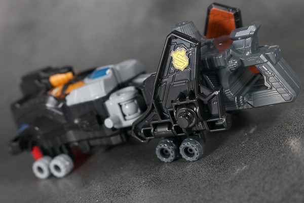 ミニプラ　パトカイザー　VSビークル合体シリーズ02　アクション　レビュー