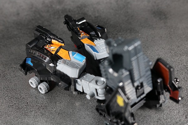 ミニプラ　パトカイザー　VSビークル合体シリーズ02　アクション　レビュー