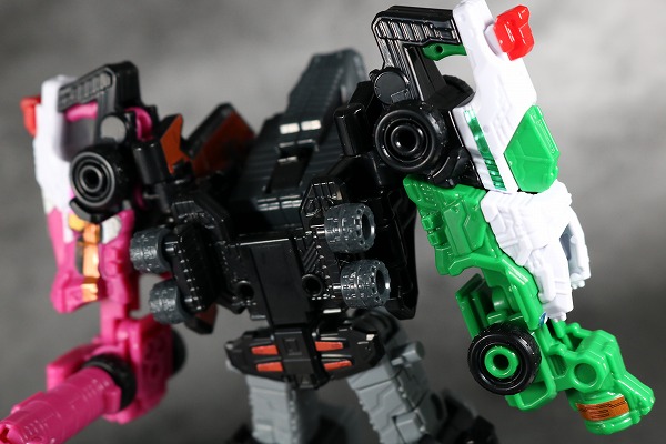 ミニプラ　パトカイザー　VSビークル合体シリーズ02　アクション　レビュー